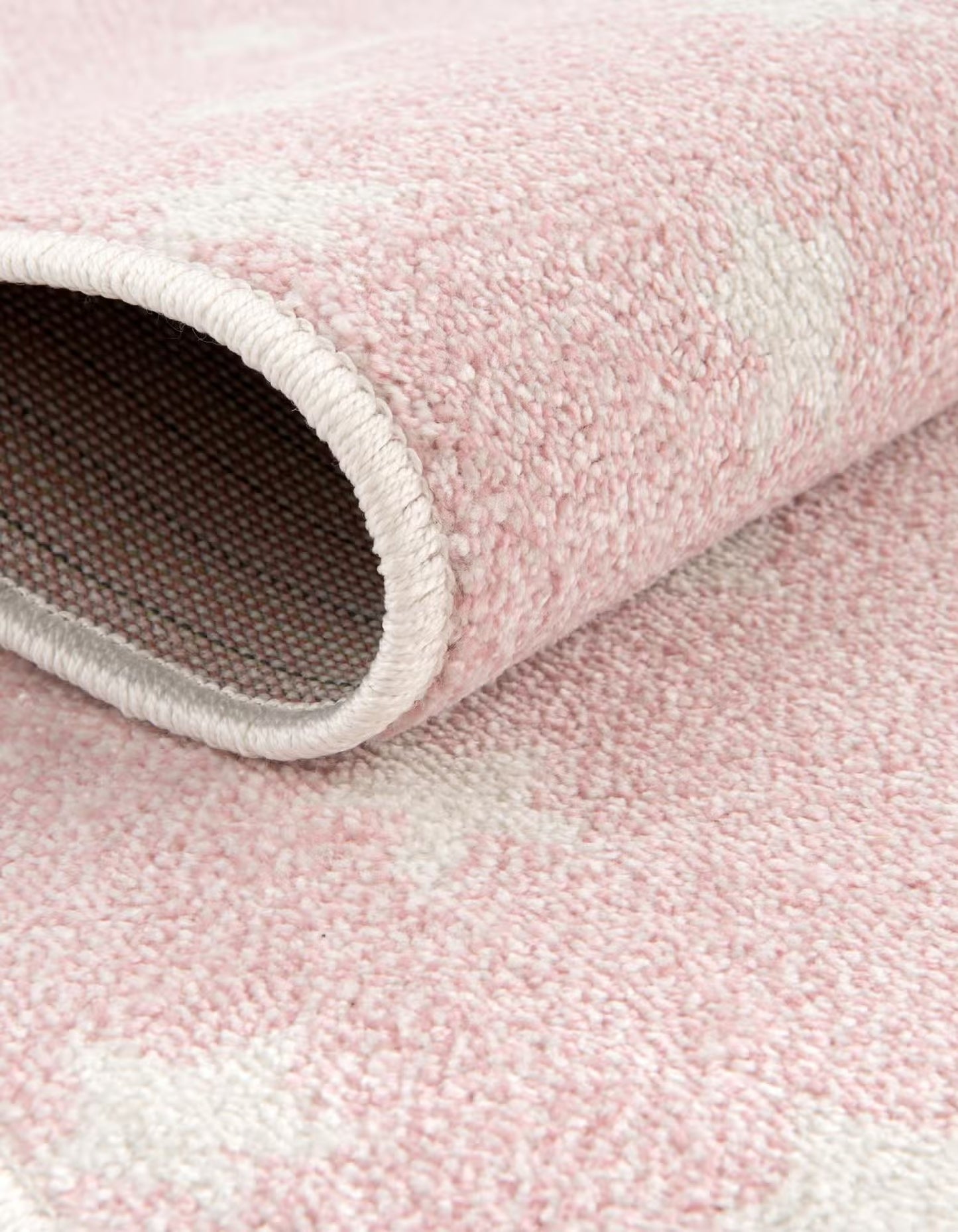 Pink Whimsy Kids Rectangle Rug