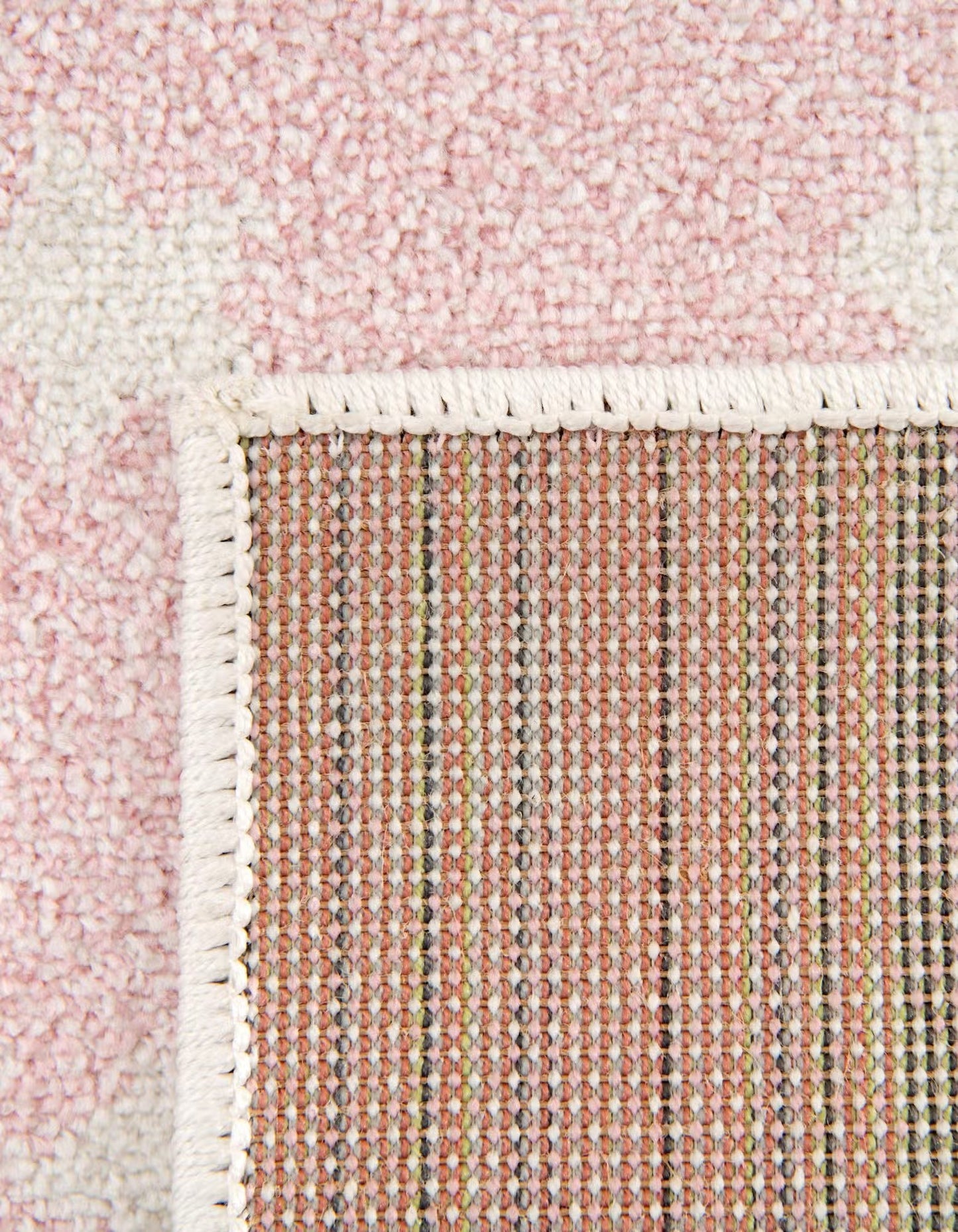 Pink Whimsy Kids Rectangle Rug