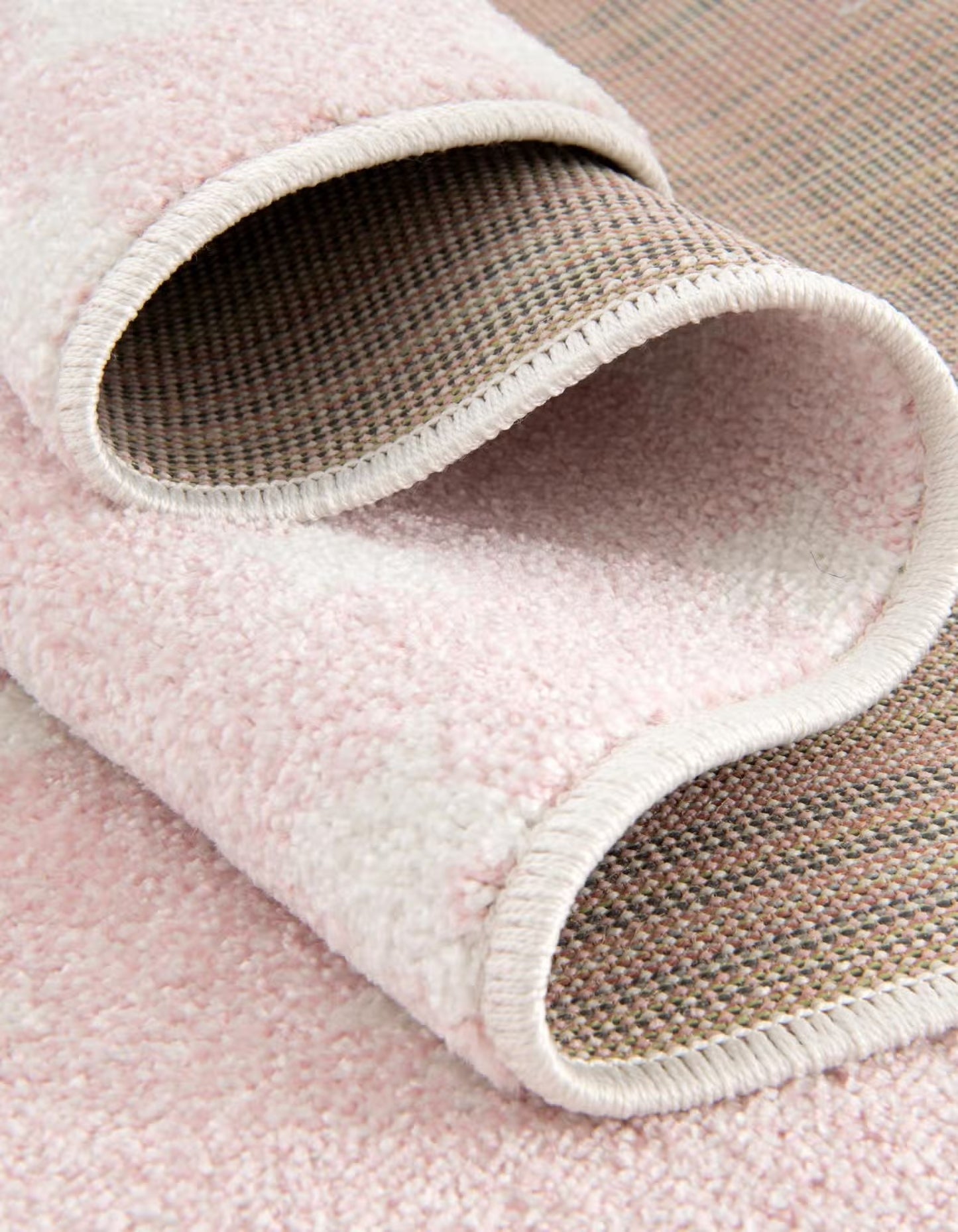 Pink Whimsy Kids Rectangle Rug