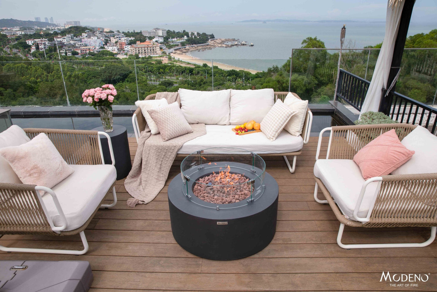 Venice Fire Table-Novel Home