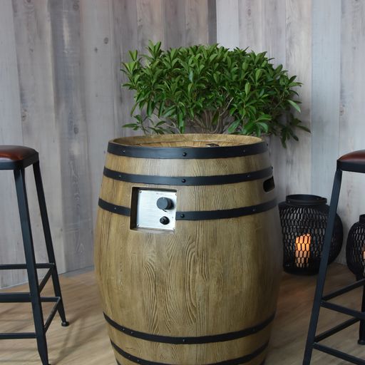 Napa Barrel Fire Pit-Novel Home