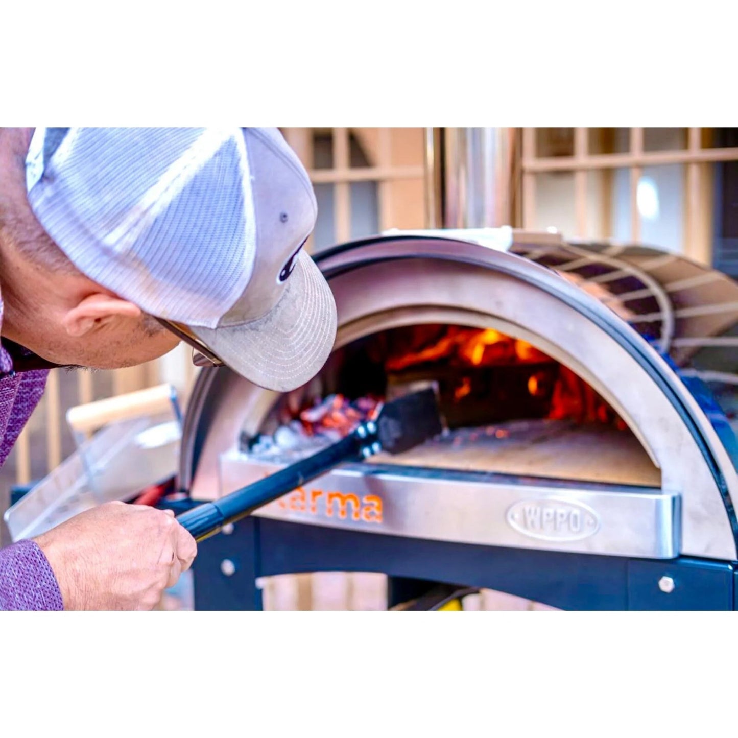 Coal Rake for Wood Fired Pizza Oven-Novel Home