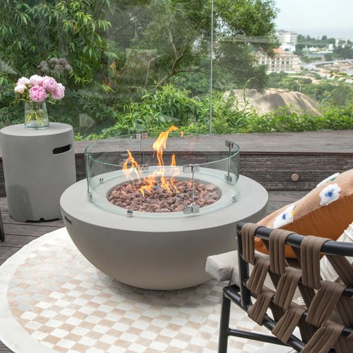 Roca Fire Table-Novel Home