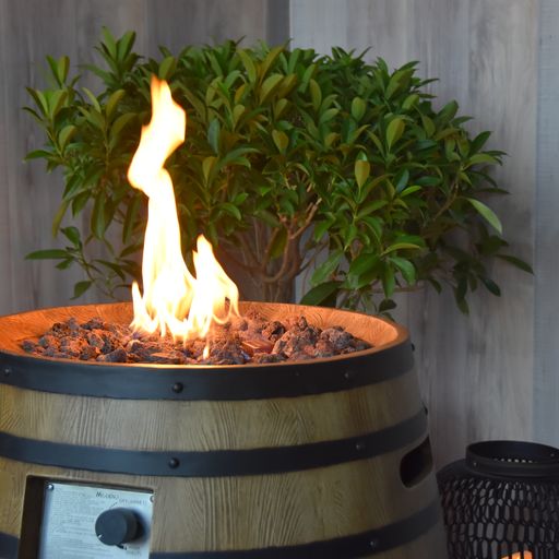 Napa Barrel Fire Pit-Novel Home