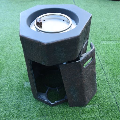 Basalt Column Fire Pit-Novel Home