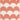 Coral Pink Scalloped Whimsy Rug