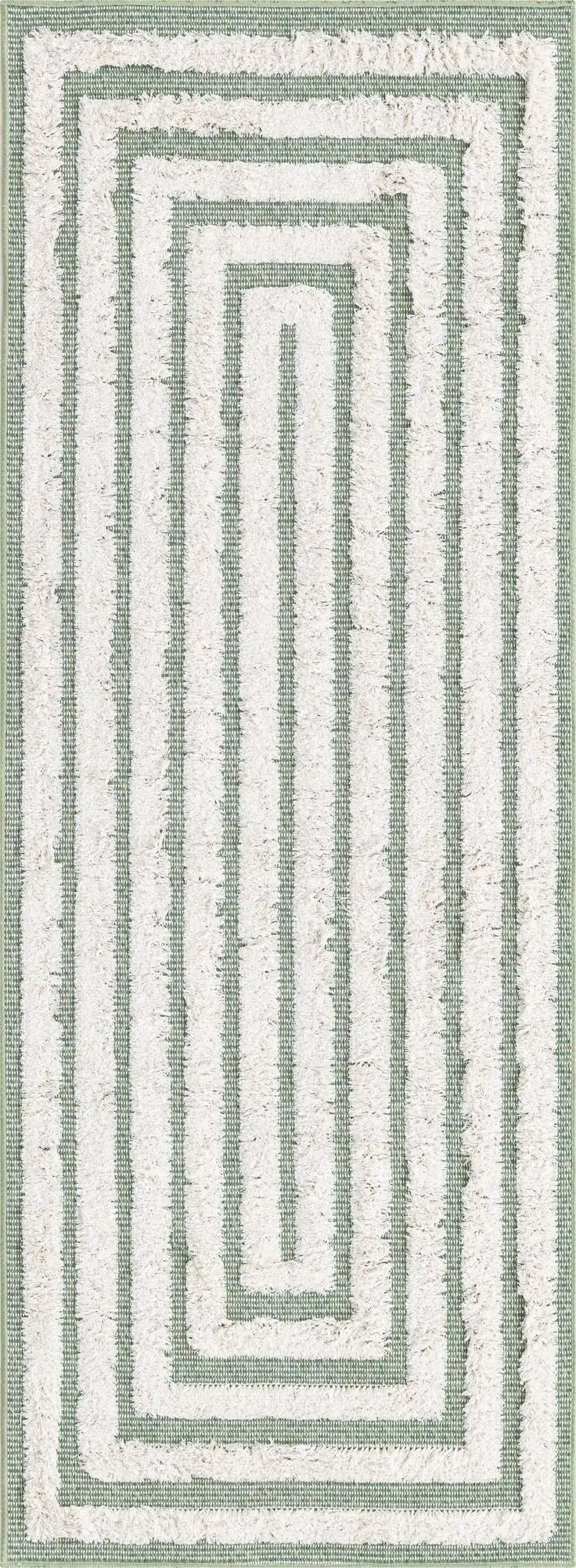 Green Sabrina Soto Casa Runner Rug