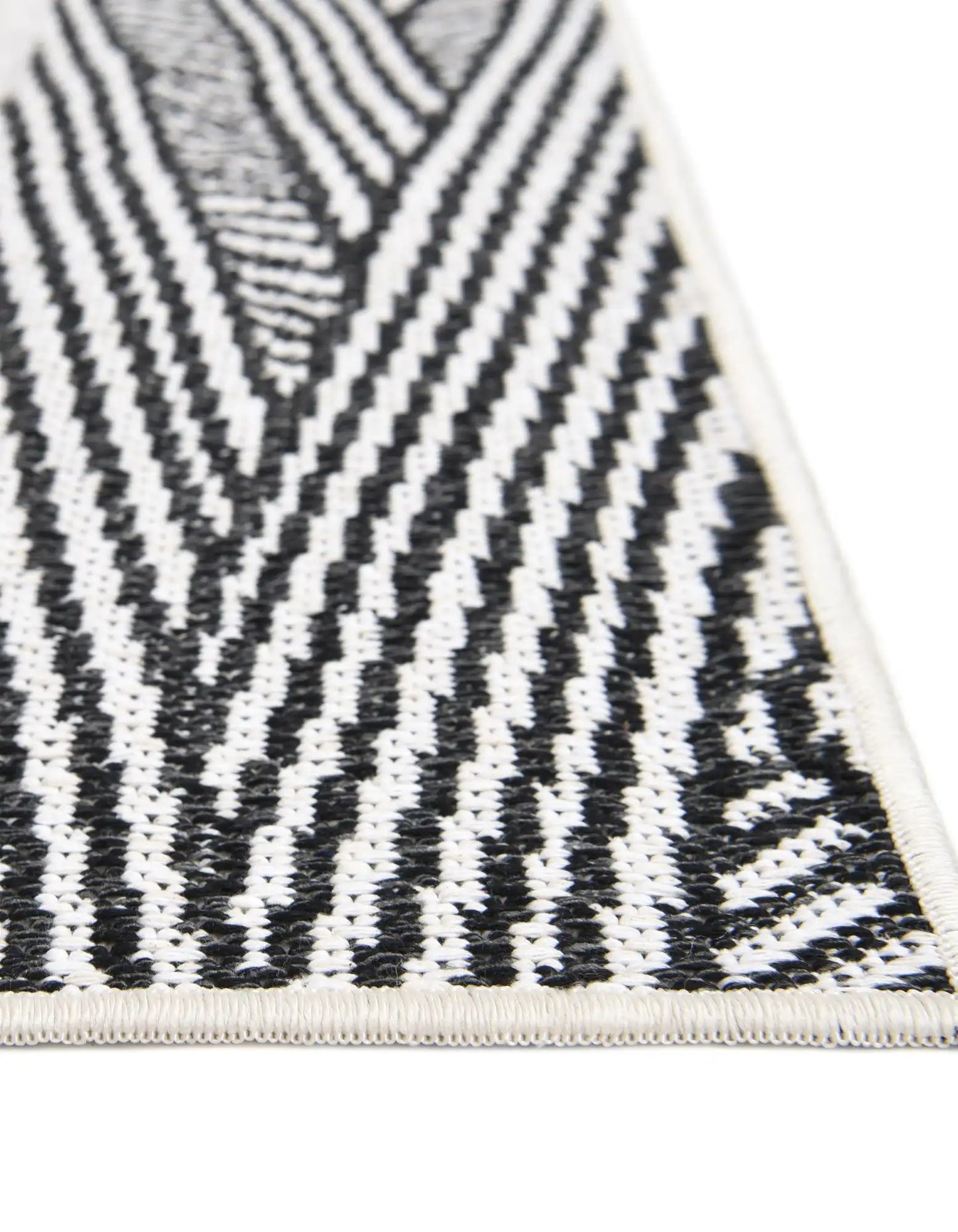 Black Sabrina Soto Casa Runner Rug