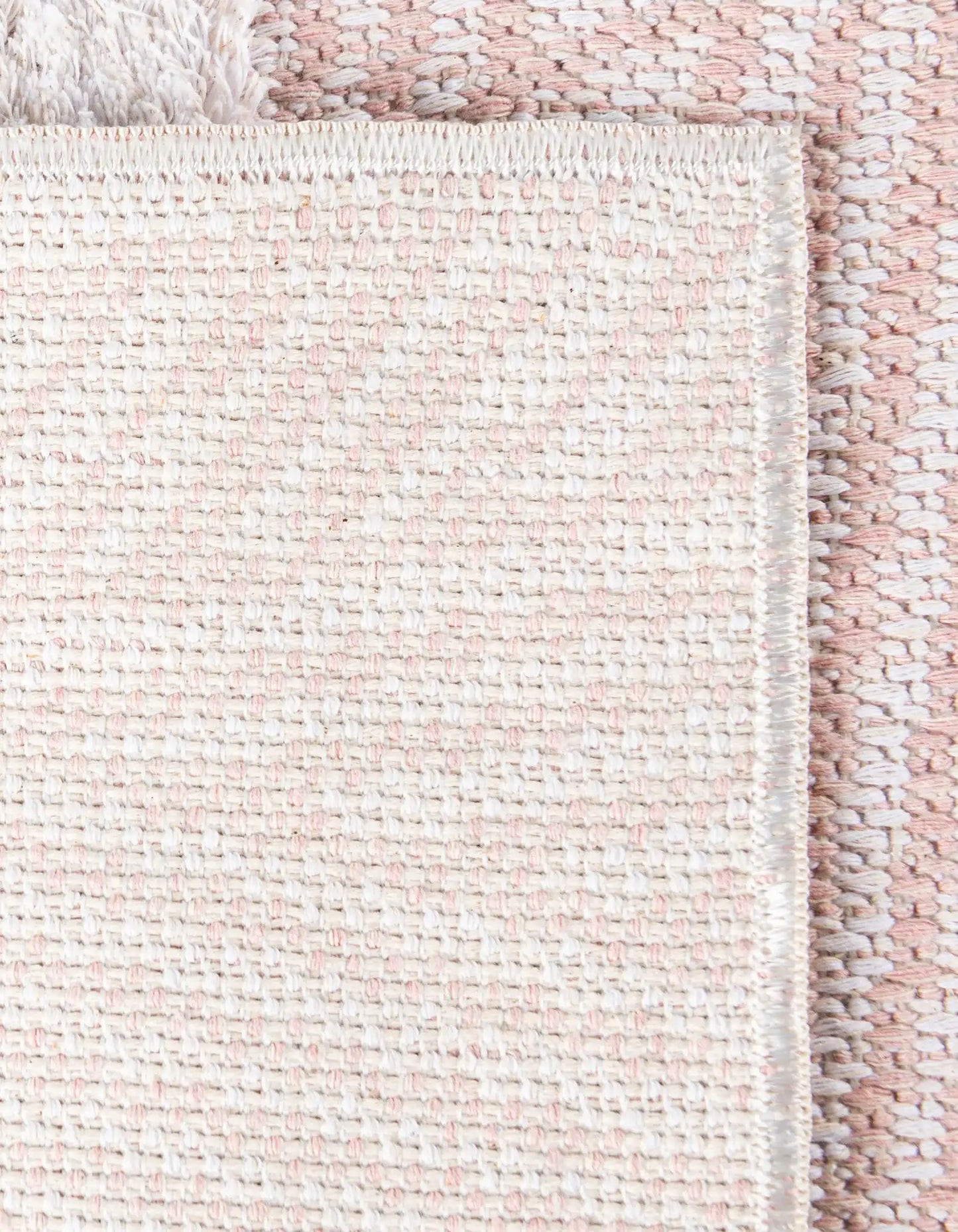 Pink Sabrina Soto Casa Striped Rectangle Rug