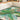 Multicolor Outdoor Botanical Rectangle Rug