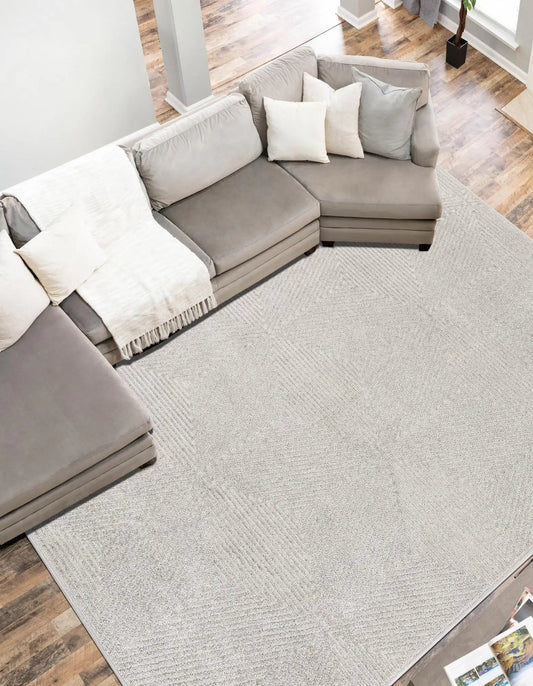 Gray Sabrina Soto Indoor/Outdoor Rectangle Rug