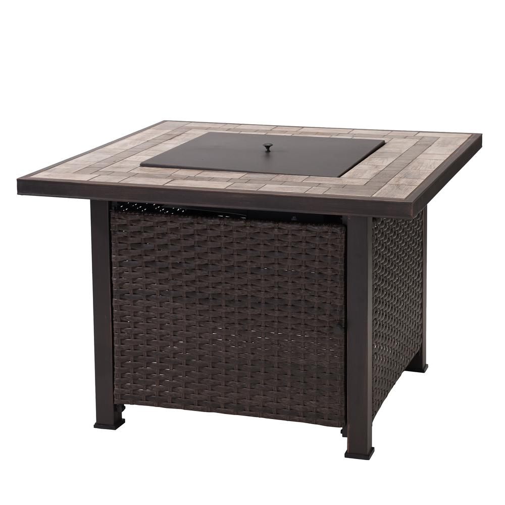 Sunjoy 38 in. Gas Fire Pit Table