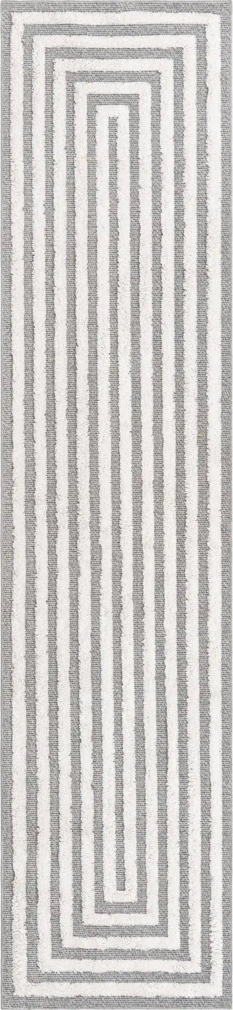 Anthracite Gray Sabrina Soto Casa Runner Rug