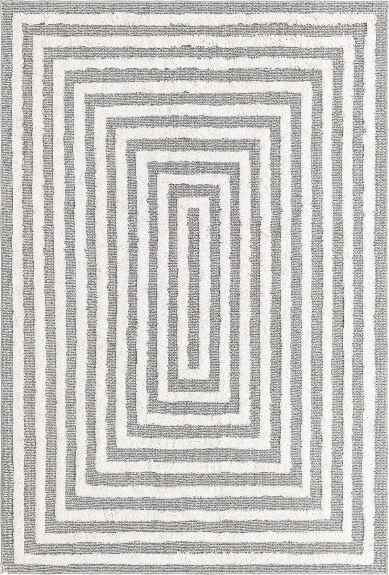 Anthracite Gray Sabrina Soto Casa Rectangle Rug