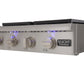 KUCHT KRT481GU GAS RANGE W/ (Classic Silver Knobs)
