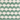 Soft Green Scalloped Whimsy Rug - Square