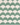 Soft Green Scalloped Whimsy Rug - Square