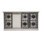 KUCHT KRT481GU GAS RANGE W/ (Classic Silver Knobs)