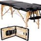 Accents > Massage Tables - Black Adjustable Portable Massage Folding Table