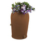 Outdoor > Gardening > Rain Barrels - Terra Cotta 50-Gallon Plastic Urn Rain Barrel With Planter Top