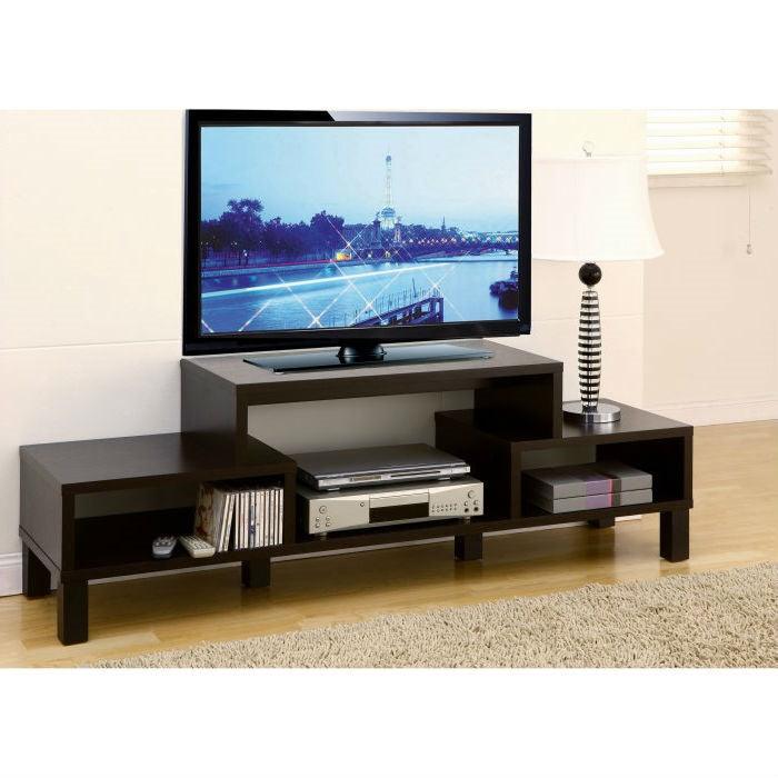 Living Room > TV Stands And Entertainment Centers - Modern 60-inch TV Stand With Audio Video Media Storage Shelves