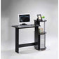 Office > Computer Desks - Contemporary Computer Desk In Black And Grey Finish
