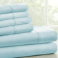 Bedroom > Sheets And Sheet Sets - Twin Size Aqua 4 Piece Wrinkle Resistant Microfiber Polyester Sheet Set
