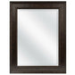 Bathroom > Bathroom Mirrors - Beveled Rectangular Bathroom Vanity Mirror With Bronze Finish Frame