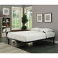 Bedroom > Bed Frames > Adjustable Beds - Full Size Sturdy Black Metal Adjustable Bed Base With Remote