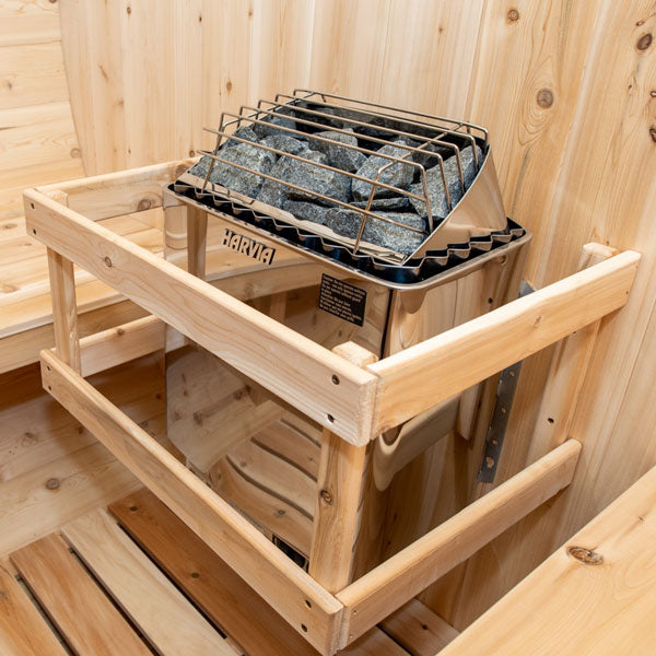 Dundalk LeisureCraft Canadian Timber Tranquility Barrel Sauna