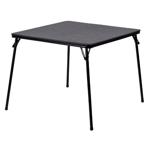 Office > Folding Tables - Black Multi-Purpose Folding Table - Great For Playing Card Games Or Poker Table