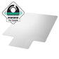 Office > Chair Mats - Heavy Duty 47 X 35 Inch Chair Mat With Lip For Low To Medium Pile Carpet Floor