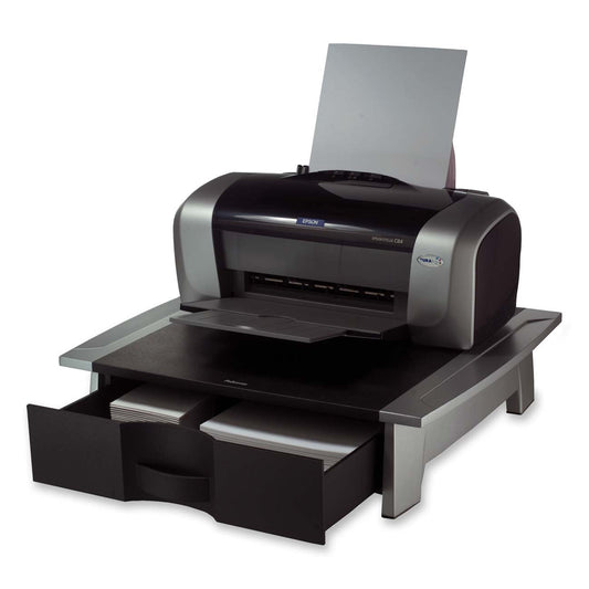 Office > Printer Stands - Low Profile Contemporary Printer Stand With Paper Drawer