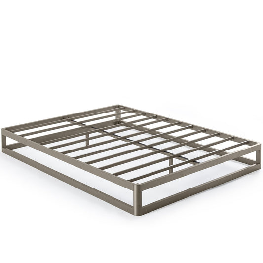 Bedroom > Bed Frames > Platform Beds - Full Size Modern Heavy Duty Low Profile Metal Platform Bed Frame