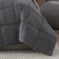 Bedroom > Comforters And Sets - Full/Queen Plush Sherpa Reversible Micro Suede Comforter Set In Gray
