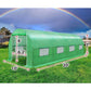 Outdoor > Gardening > Greenhouses - Outdoor Greenhouse 10 X 20 X 7 Ft With Heavy Duty Steel Frame And Green PE Cover