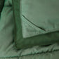 Bedroom > Comforters And Sets - King/Cal King Traditional Microfiber Reversible 3 Piece Comforter Set In Green