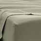 Bedroom > Sheets And Sheet Sets - Queen Size Sage 6 PCS Soft Wrinkle Resistant Microfiber Polyester Sheet Set
