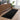 Faina Solid Black Shag Washable Rug