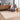 Faina Solid Beige Shag Washable Rug