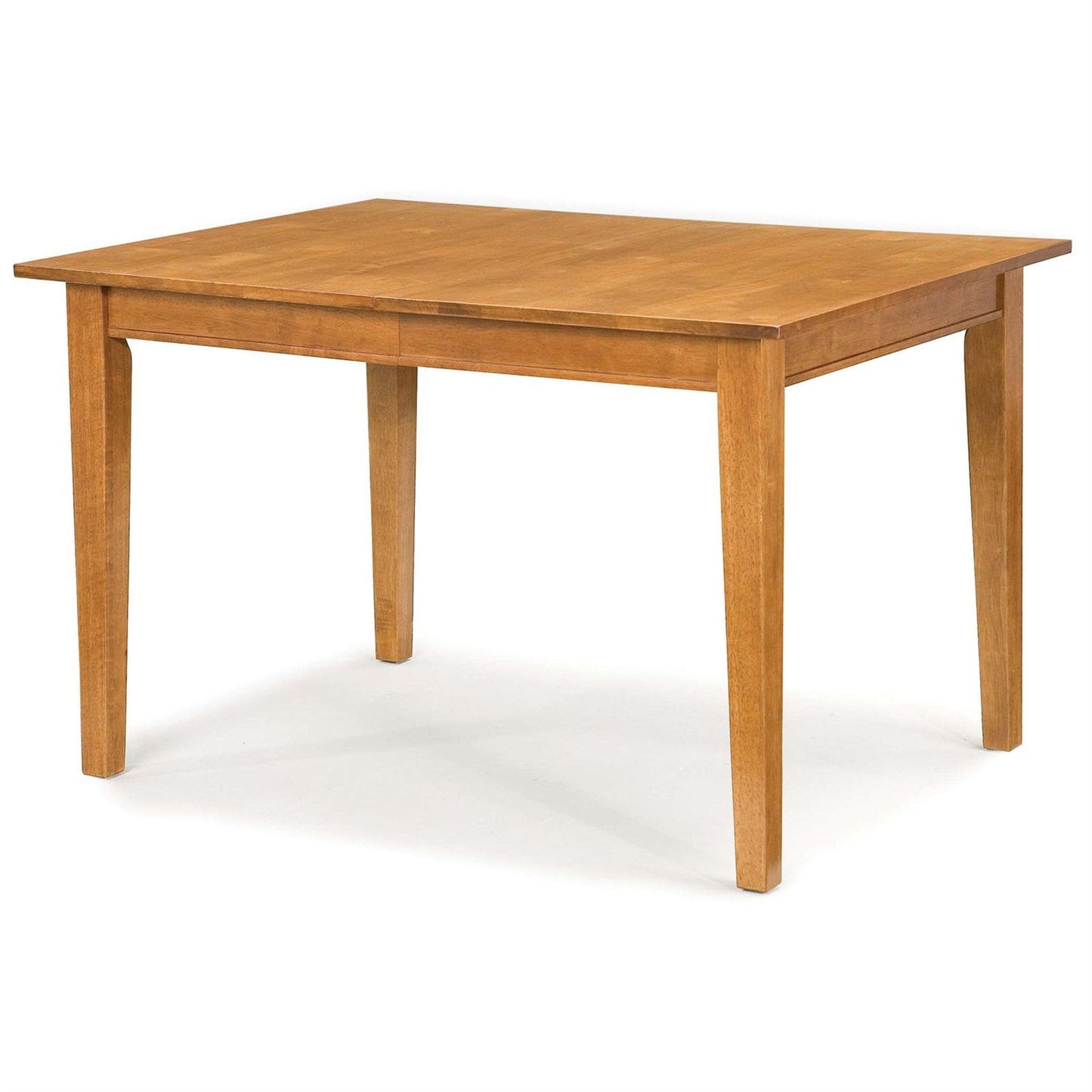 Dining > Dining Tables - Space Saving Extendable Dining Table In Cottage Oak Finish