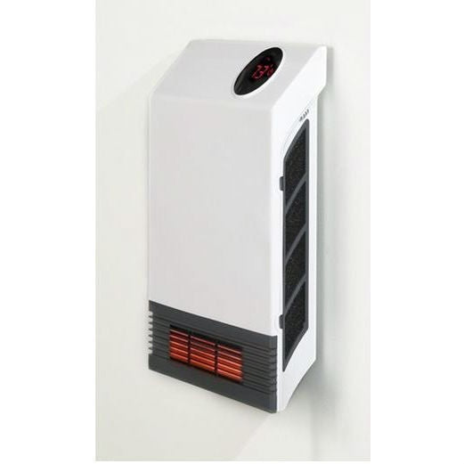 Accents > Electric Fireplaces - Energy Efficient Compact On-Wall Infrared Baseboard Space Heater