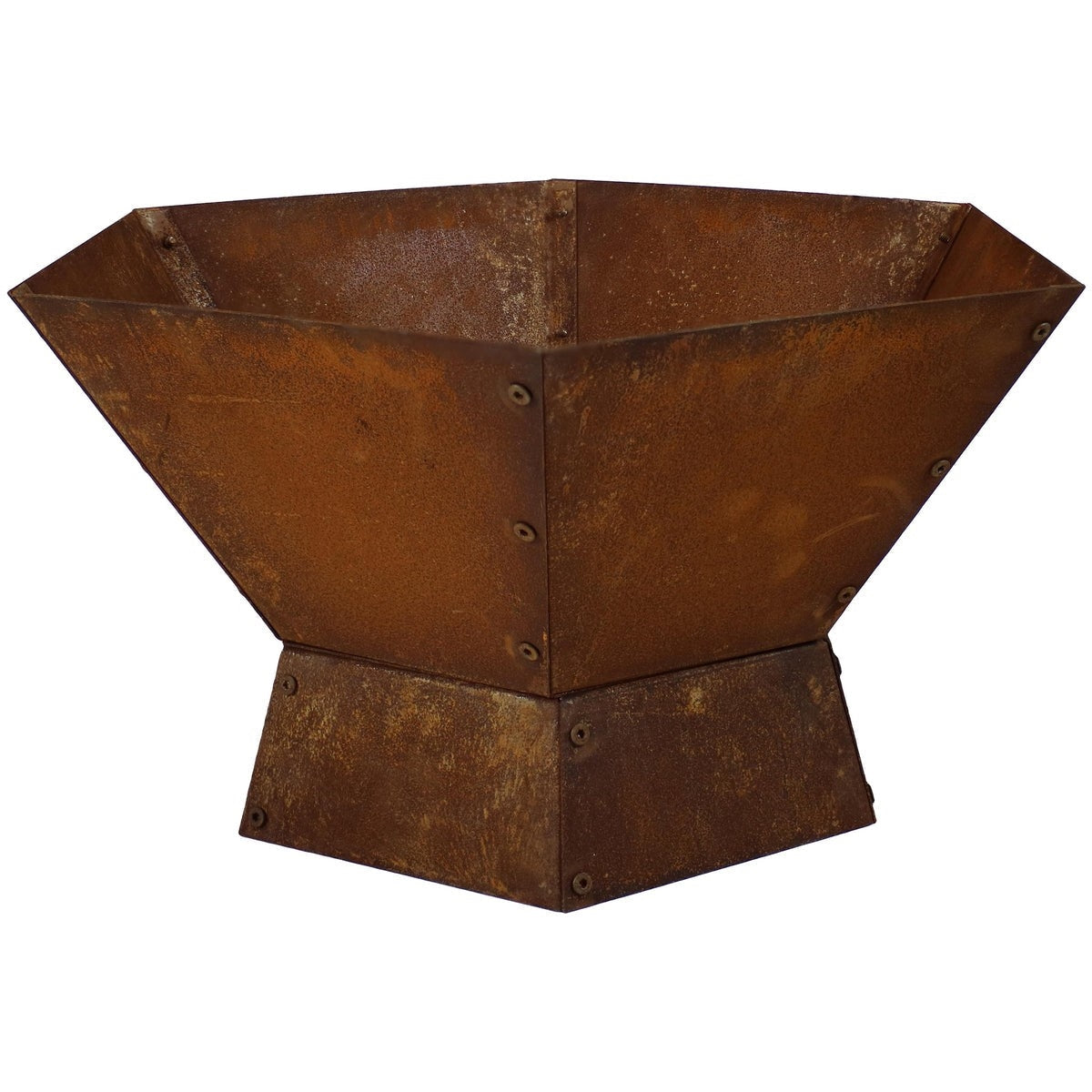 Outdoor > Outdoor Decor > Fire Pits - 23 Inch  Rustic Steel Affinity Fire Pit