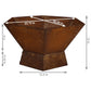 Outdoor > Outdoor Decor > Fire Pits - 23 Inch  Rustic Steel Affinity Fire Pit