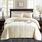 Bedroom > Comforters And Sets - King/Cal King Traditional Microfiber Reversible 3 Piece Comforter Set In Ivory