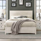 Bedroom > Bed Frames > Platform Beds - FarmHome Off White Solid Pine Platform Bed In King Size