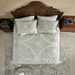 Bedroom > Bedspreads - King Size 100-Percent Cotton Chenille 3-Piece Coverlet Bedspread Set In Sage