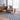 Alie Gray Checkered Washable Area Rug