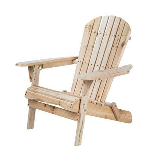 Natural Wood Patio Chair