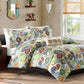 Bedroom > Comforters And Sets - King Size Multi Color Paisley 4 Piece Bed Bag Comforter Set